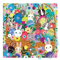 Galison 500 db-os Fóliás puzzle - Blooming Bunnies (87621)