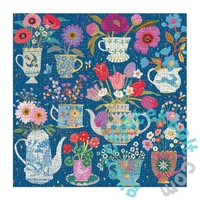 Galison 500 db-os Fóliás puzzle - Victoria Ball Potted Teacups (88154)