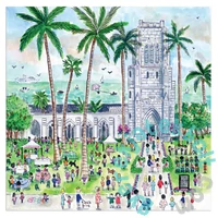 Galison 500 db-os puzzle - Michael Storrings - Sunday in Palm Beach Bethesda by the Sea (87942)