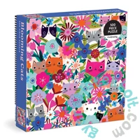 Galison 500 db-os puzzle - Mudpuppy - Blooming Cats (84163)