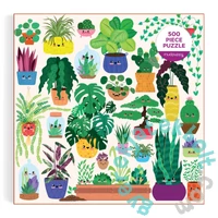 Galison 500 db-os puzzle - Mudpuppy - Happy Plants (76762)
