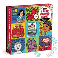 Galison 500 db-os puzzle - Mudpuppy - I Read Banned Books (80288)