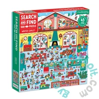 Galison 500 db-os puzzle - Mudpuppy - Winter Chalet Search (76908)