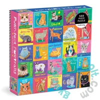 Galison 500 db-os puzzle - Purr-fect Portraits (87638)