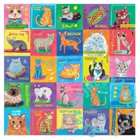 Galison 500 db-os puzzle - Purr-fect Portraits (87638)