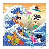 Galison 500 db-os puzzle - The Great Surf (88178)