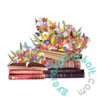 Galison 750 db-os Shaped puzzle - Ben Giles Blooming Books (57488)