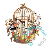 Galison 750 db-os Shaped puzzle - Bouquet of Birds (64806)