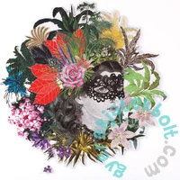 Galison 750 db-os Shaped puzzle - Christian Lacroix Heritage Collection Mam'zelle Scarlett (69221)