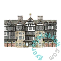 Galison 750 db-os Shaped puzzle - Liberty London Tudor Building (65544)