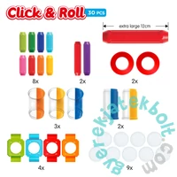 SmartMax Click és Roll - mágneses építőjáték (SMX404)