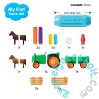 SmartMax My First Tractor set - mágneses építőjáték (SMX222)