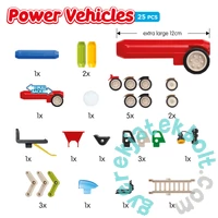 SmartMax Power Vehicles - mágneses építőjáték (SMX303)