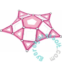 Geomag Pink 104 db-os mágneses építőjáték készlet (GMG00344)