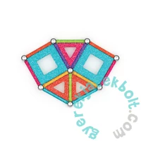 Geomag Glitter Panels Recycled 35 db-os mágneses építőjáték készlet (GMG00535)