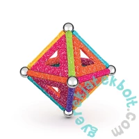 Geomag Glitter Green Line Panels - 35 db-os mágneses építőjáték készlet