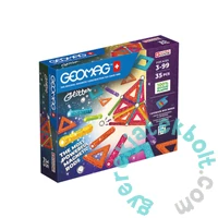 Geomag Glitter Panels Recycled 35 db-os mágneses építőjáték készlet (GMG00535)