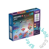 Geomag Glitter Panels Recycled 35 db-os mágneses építőjáték készlet (GMG00535)