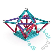 Geomag Glitter Green Line Panels - 60 db-os mágneses építőjáték készlet