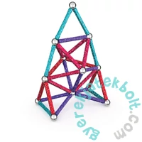 Geomag Glitter Green Line Panels - 60 db-os mágneses építőjáték készlet