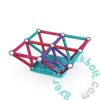 Geomag Glitter Green Line Panels - 60 db-os mágneses építőjáték készlet