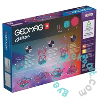 Geomag Glitter Recycled 60 db-os mágneses építőjáték készlet (GMG00536)