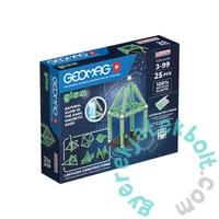 Geomag Glow Recycled 25 db-os mágneses építőjáték készlet (GMG00328)