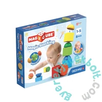 Geomag Magicube Blocks Recycled 8 db-os mágneses építőjáték készlet (GMG00061)