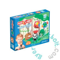 Geomag Magicube Blocks Stacking Jungle 8 db-os mágneses építőjáték készlet (GMG00311)
