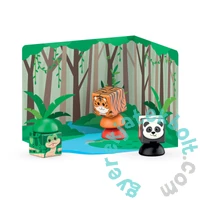 Geomag Magicube Blocks Stacking Jungle 8 db-os mágneses építőjáték készlet (GMG00311)