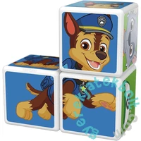Geomag MagiCube Mancs őrjárat - Chase, Skye, Rocky 3 db-os mágneses építőjáték készlet 