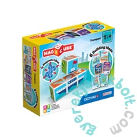 Geomag Magicube Printed Közlekedés 7 db-os mágneses építőjáték készlet (GMG00122)
