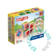 Geomag Magicube Printed Rovarok 7 db-os mágneses építőjáték készlet (GMG00121)