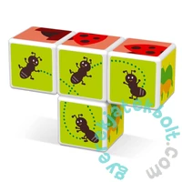 Geomag Magicube Printed Rovarok 7 db-os mágneses építőjáték készlet (GMG00121)