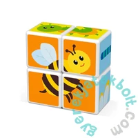 Geomag Magicube Printed Rovarok 7 db-os mágneses építőjáték készlet (GMG00121)