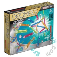 Geomag Glitter Panels 30 db-os mágneses építőjáték készlet