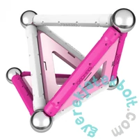 Geomag Pink Panels 22 db-os mágneses építőjáték készlet