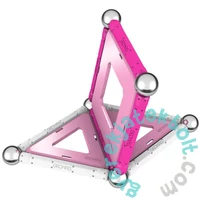 Geomag Pink Panels 22 db-os mágneses építőjáték készlet
