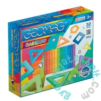 Geomag Rainbow 32 db-os mágneses építőjáték készlet