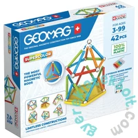 Geomag SuperColor Green Line Panels - 42 db-os mágneses építőjáték készlet