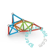 Geomag SuperColor Green Line Panels - 60 db-os mágneses építőjáték készlet
