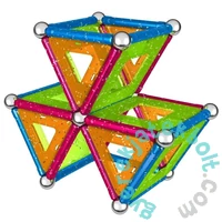 Geomag Glitter Panels 68 db-os mágneses építőjáték készlet (GMG00533)