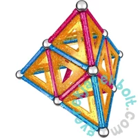 Geomag Glitter Panels 68 db-os mágneses építőjáték készlet (GMG00533)