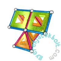 Geomag Glitter Panels 68 db-os mágneses építőjáték készlet (GMG00533)