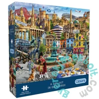 Gibsons 1000 db-os puzzle - A Day Out in Edinburgh (G6461)