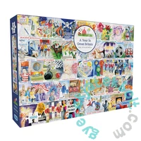 Gibsons 1000 db-os puzzle - A Year in Great Britain (G7140)