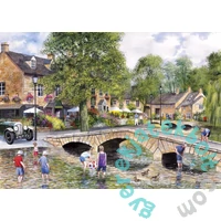 Gibsons 1000 db-os puzzle - Bourton on the Water (G6072)