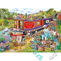 Gibsons 1000 db-os puzzle - Canal Boat Blooms (G6456)
