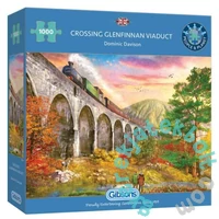 Gibsons 1000 db-os puzzle - Crossing Glenfinnan Viaduct (G6365)