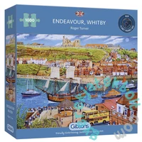 Gibsons 1000 db-os puzzle - Endeavour Whitby (G6286)